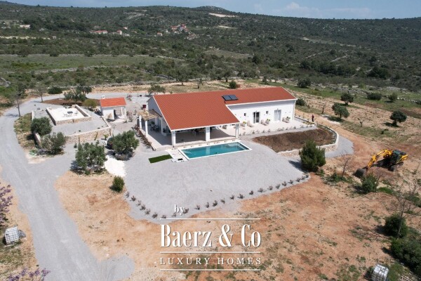 photo 25 Rogoznica, unique secluded house with a pool, tennis court, and sea view