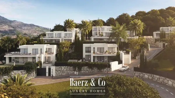 photo 1 Seven Pearls - Villas Collection - Four-Bedroom Villa with Private Elevator on an 815 m² Plot, Mijas - Contemporary villa with expansive private grounds and elevated sea views
